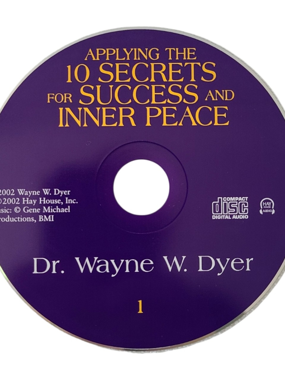 Dr. Wayne W. Dyer 10 Secrets For Success And Inner Peace 8 CD Audio Set